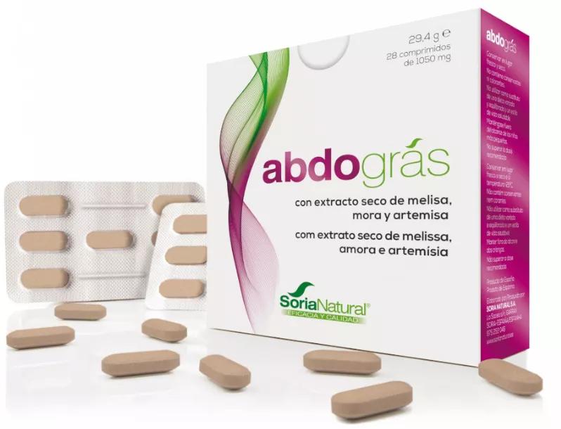 Soria Natural Abdogras 28 Comprimidos de 1050 mg