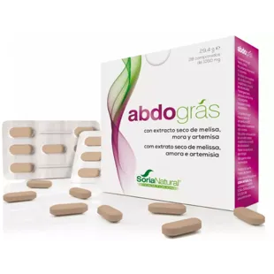 Soria Natural Abdogras 28 Comprimidos de 1050 mg