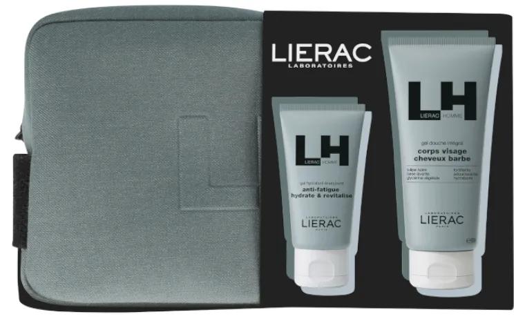 Lierac Homme Energizing Moisturizing Gel 50 ml + Integral Shower Gel 50 ml