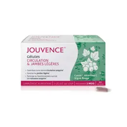 Jouvence Circulations & Jambes Légères 60 Gélules