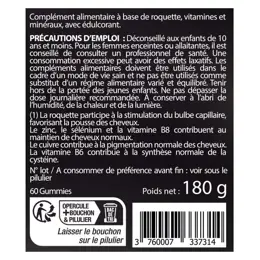 Luxéol Pousse des Cheveux 60 gummies