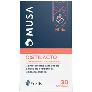 Musa Cystilact Saúde Urinária 30 Cápsulas