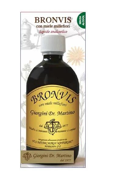 Dr. Giorgini Bronvis Con Miele Millefiori Integratore Per la Tosse 500 ml