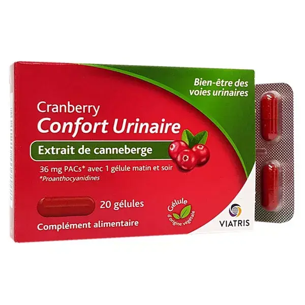 Mylan Cranberry Comfort Urinario 20 capsule