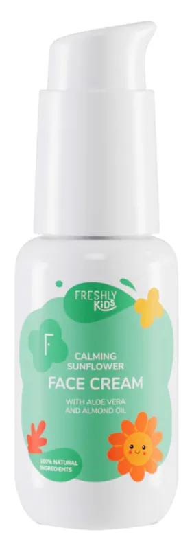 Freshly Kids Beruhigende Sonnenblumen-Gesichtscreme 50 ml