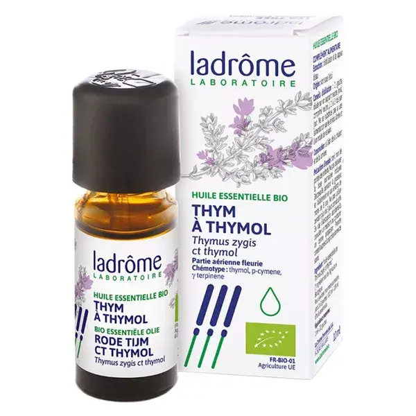 Ladrome oil essential BIO thyme Thymol 10ml