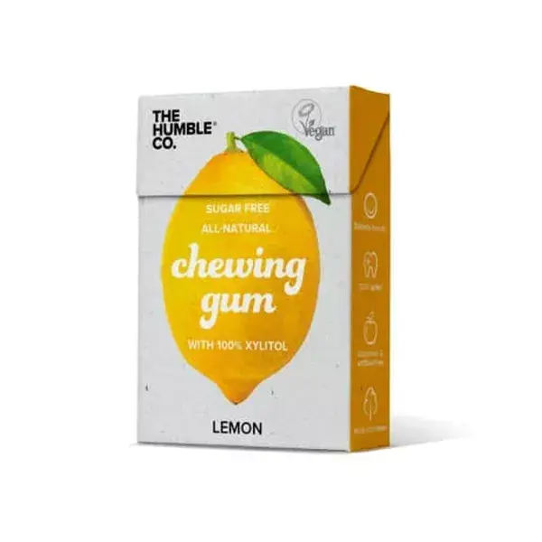 Humble Chewing Gum Vegan Cruelty Free Citron 10 unités