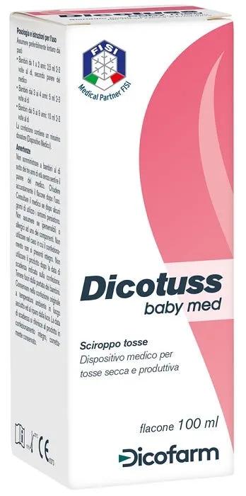 Dicotuss Baby Med Sciroppo Tosse Secca e Produttiva 100 ml