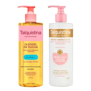 Talquistina Pack Moisturizing Cream 400ml + Shower Oil 400ml