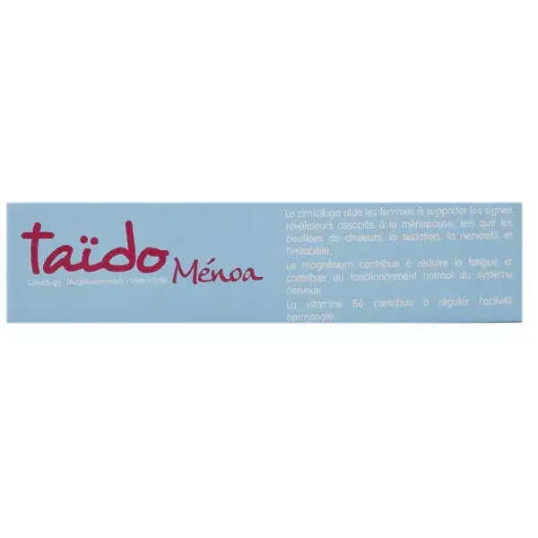 Taïdo Menoa 60 gélules