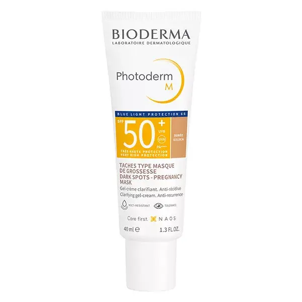 Bioderma Photoderm M Gel-Crème Solaire Teintée Hyperpigmentation SPF50+ 40ml
