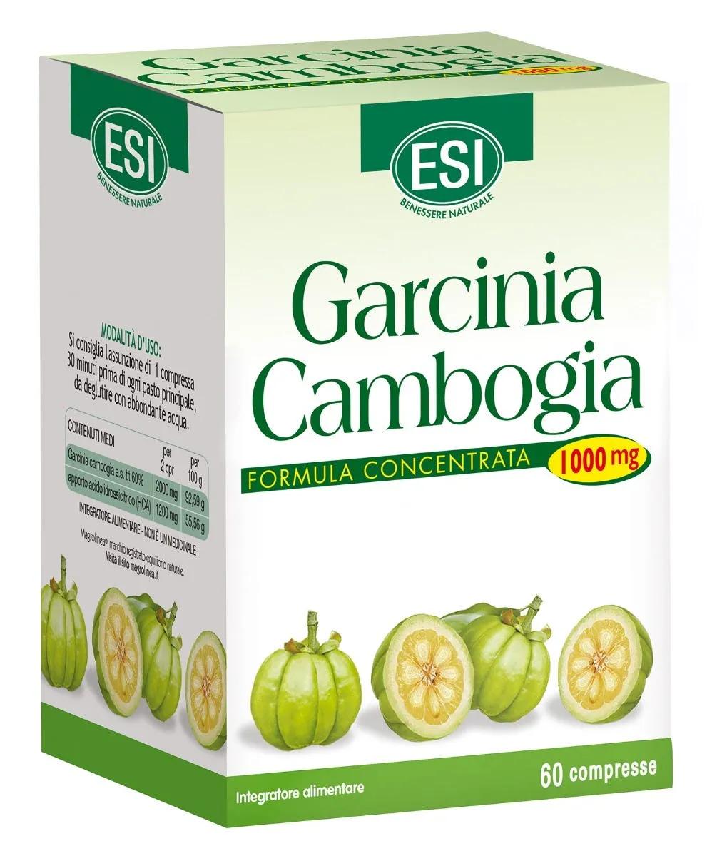 ESI Garcinia Cambogia Integratore Metabolismo Lipidi 60 Compresse 1000 mg