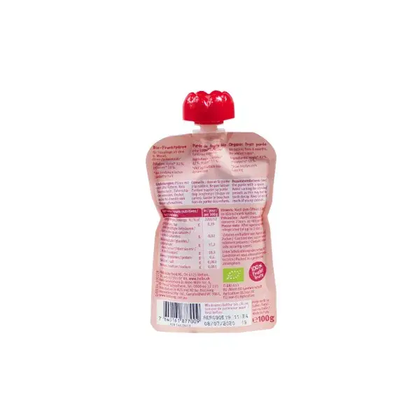 Holle Pouchy Pouchy Apple Strawberry 100g 90g