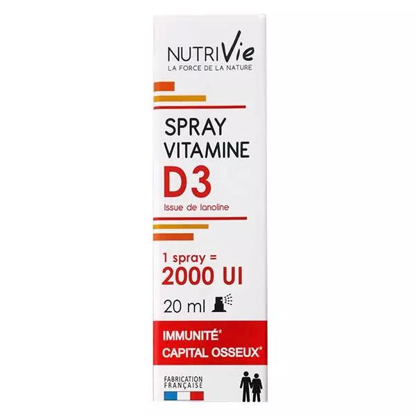 Nutrivie Vitamina D3 2000 UI Spray 20ml