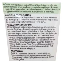 Pranarom Aromaforce Gel-Hydro Alcoolique Orange Douce Cannelle 50ml