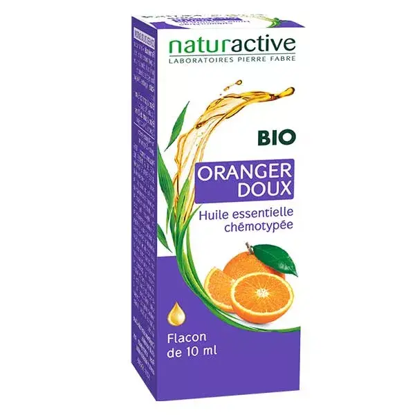 Suave de flor de naranja orgánica Naturactive aceite esencial 10ml