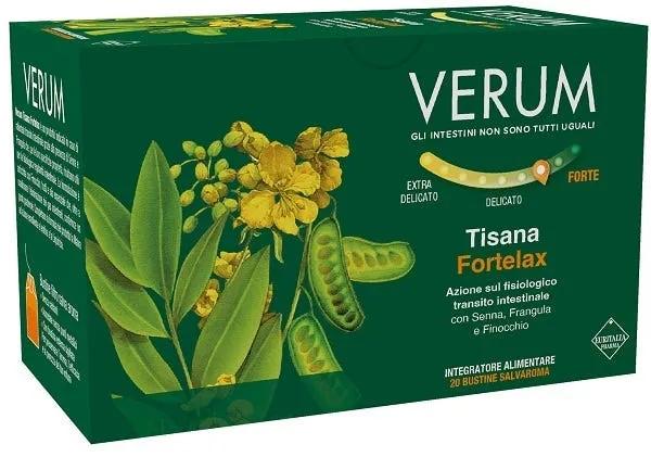 Verum ForteLax Tisana Transito Intestinale Rallentato 20 Bustine