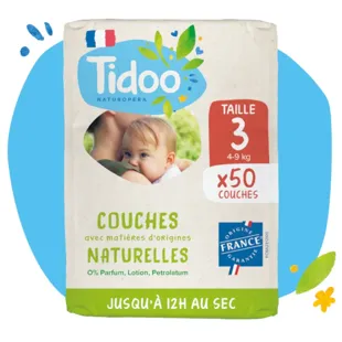 Tidoo Nature Diapers Size 3 50 units