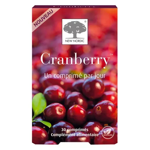 New Nordic Cranberry 30 comprimés