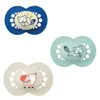 MAM Original Day & Night Sucette Anatomique +18m Bleu Lot de 3