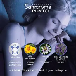 Santarome Bio Somnifor Spray Action Flash - 1,9mg de Mélatonine - 20 ml