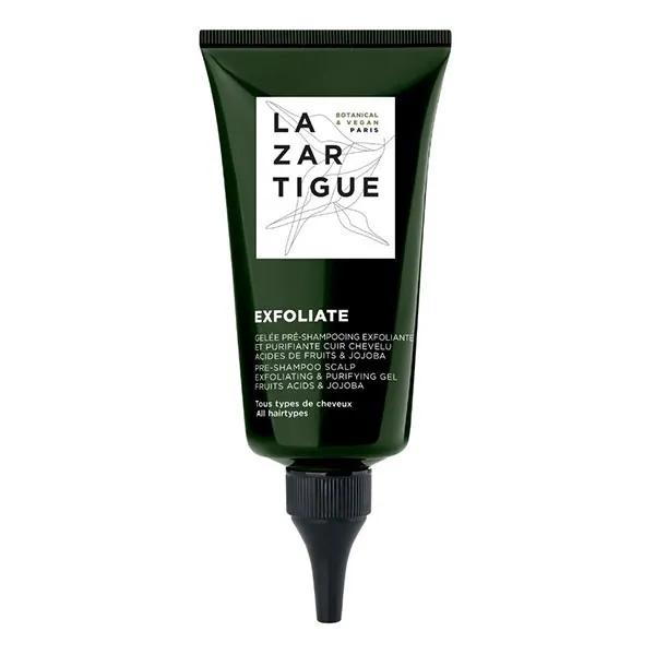 Lazartigue Gel Exfoliante Prechampú Exfoliante y Purificante con Ácidos de Fritas y Jojoba 75ml