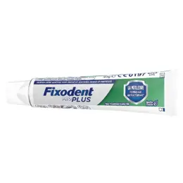 Fixodent Pro Plus Crème Adhésive Premium Antibactérienne Pour Prothèses Dentaires 57g