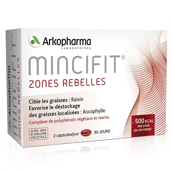 Arkopharma Mincifit Rebel Zone Supplement Capsules x 60 