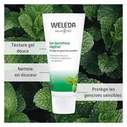 Weleda Soin Bucco-Dentaire Gel Dentifrice Végétal 75ml