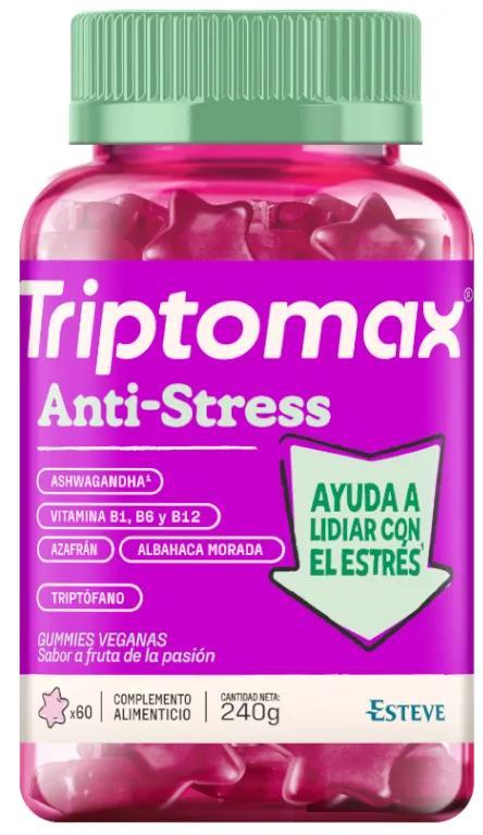 Triptomax Anti-Stress Fruit de la Passion 60 Gummies