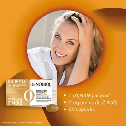 Oenobiol Sun Expert Préparateur Solaire Anti-Âge Lot de 2 x 30 gélules