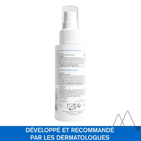 Uriage Bariederm-Cica Spray Asséchant Réparateur Peaux Irritées 100ml