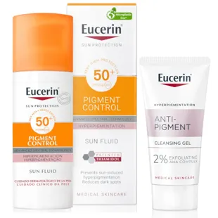 Eucerin Pigment Control SPF50+ 50 ml + GESCHENK Mini-Anti-Pigment-Gel