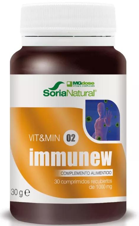 Soria Natural Vit&Min 02 Immunonew 30 Comprimidos