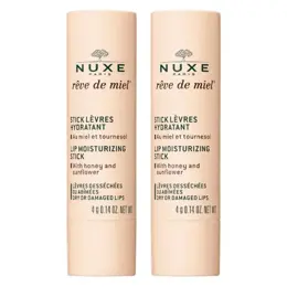 Nuxe Rêve de Miel Stick Lèvres Hydratant Lot de 2 x 4g 