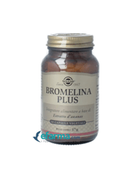 Solgar Bromelina Plus Integratore Drenante 60 Capsule