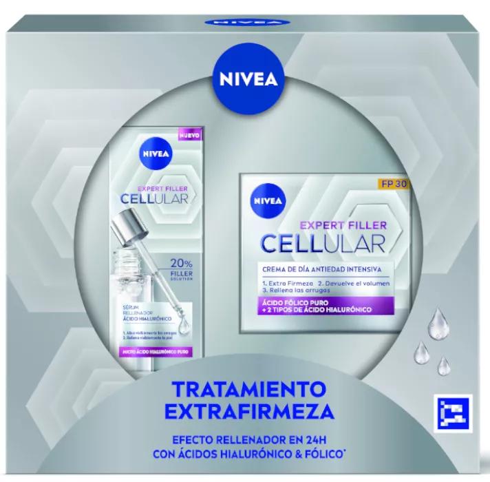 NIVEA Hyaluron Cellular Filler Dagverzorging SPF30 + Anti-Blemish Serum