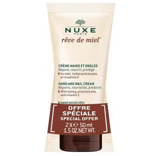 Nuxe Reve de Miel Hand- und Nagelcreme 50ml DUPLO