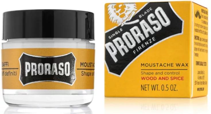 Proraso Wood and Spice Mustache Wax 15ml