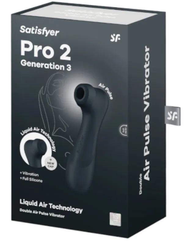 Satisfyer Pro 2 Génération 3 Noir