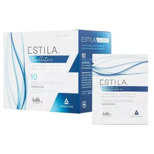 Estila Eyelid and Eyelash Wipes 10 units