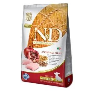 Farmina N&D Ancestral Grain Pollo E Melograno Cani Cuccioli Taglia Mini Sacco 800G