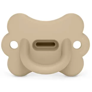 Suavinex Chupeta Borboleta Totalmente em Silicone Tetina Fisiológica SX Pro Creme Irlandês 6-18m