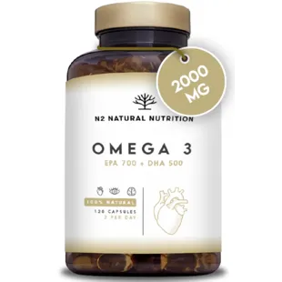 N2 Natural Nutrition Omega 3 120 Capsules