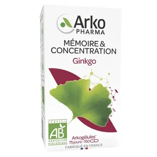 Arkogélules Gingko Bio Integratore Alimentare 150 capsule