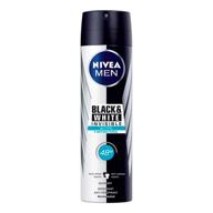 Nivea Men Desodorante Spray Black and White Invisible Active 200 ml