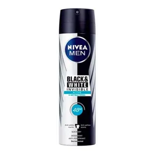 Nivea Men Invisible Active Black and White Spray Deodorant 200ml