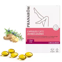 Pranarom Circularom Capsules Forte Jambes Légères 30 unités