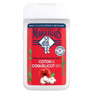 Le Petit Marseillais Doccia Crema Extra Delicato Latte di Cotone e Papavero 250ml