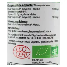 Vit'all+ Maca Vital Bio 60 gélules végétales